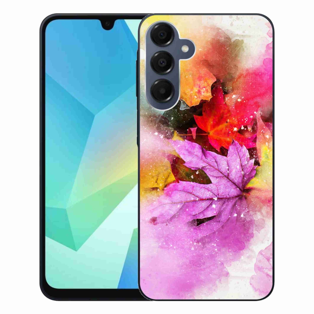 Gélový kryt mmCase na Samsung Galaxy A16 4G/5G - farebné listy