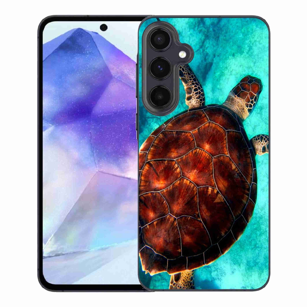 Gélový kryt mmCase na Samsung Galaxy A55 5G - korytnačka