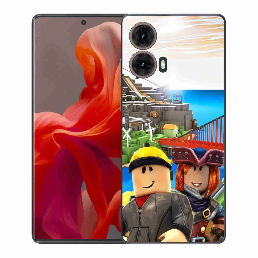 Gélový kryt mmCase na Motorola Moto G85 5G - roblox 1