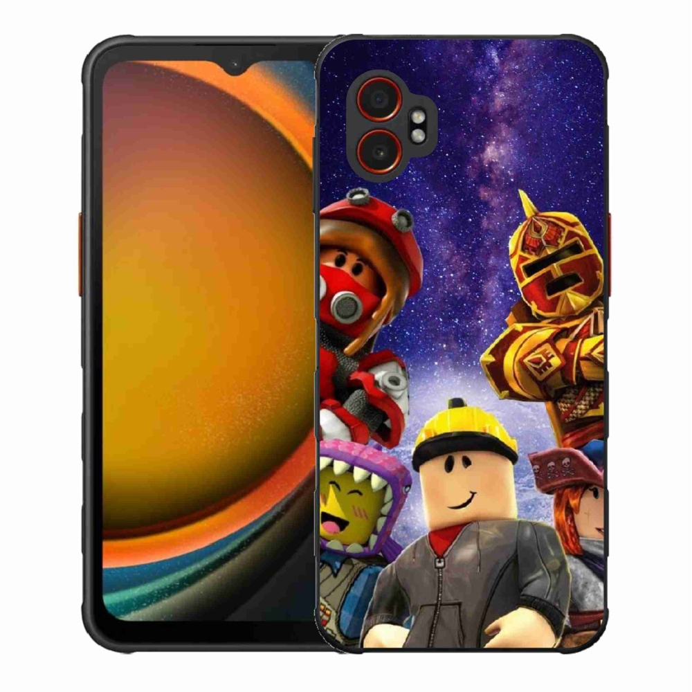 Gélový kryt mmCase na Samsung Galaxy Xcover 7 Pro - roblox 3