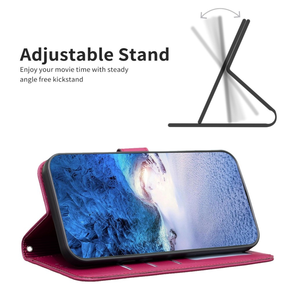 Clover knižkové púzdro na Samsung Galaxy S25 Edge - rose