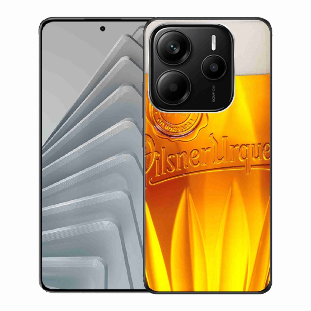 Gélový kryt mmCase na Xiaomi Redmi Note 14 5G - pivo