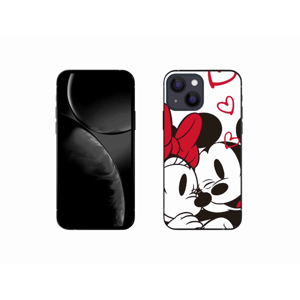 Gélový kryt mmCase na iPhone 13 mini 5.4 - minnie a mickey