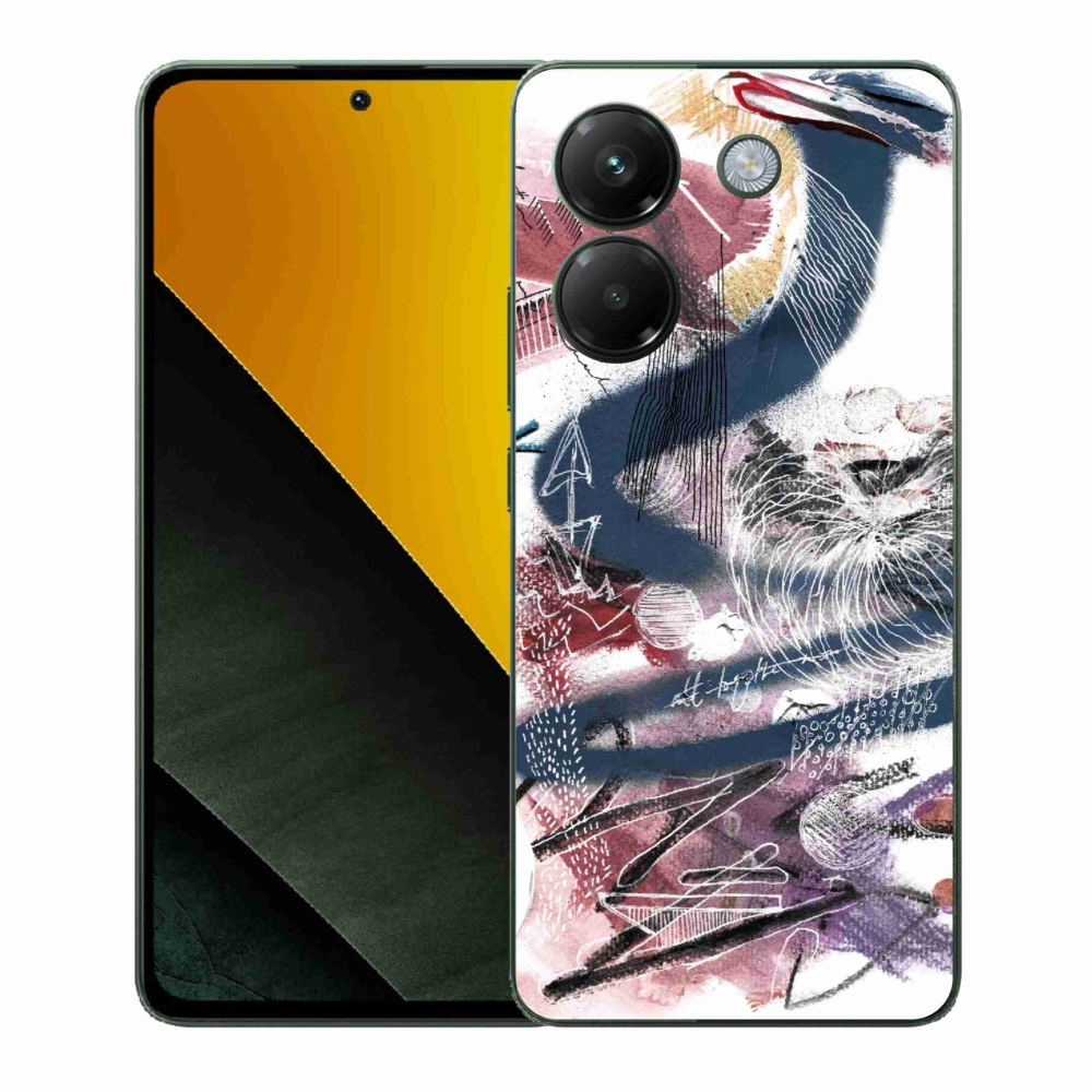 Gélový kryt mmCase na Xiaomi Poco M7 Pro 5G - abstraktný motív 28