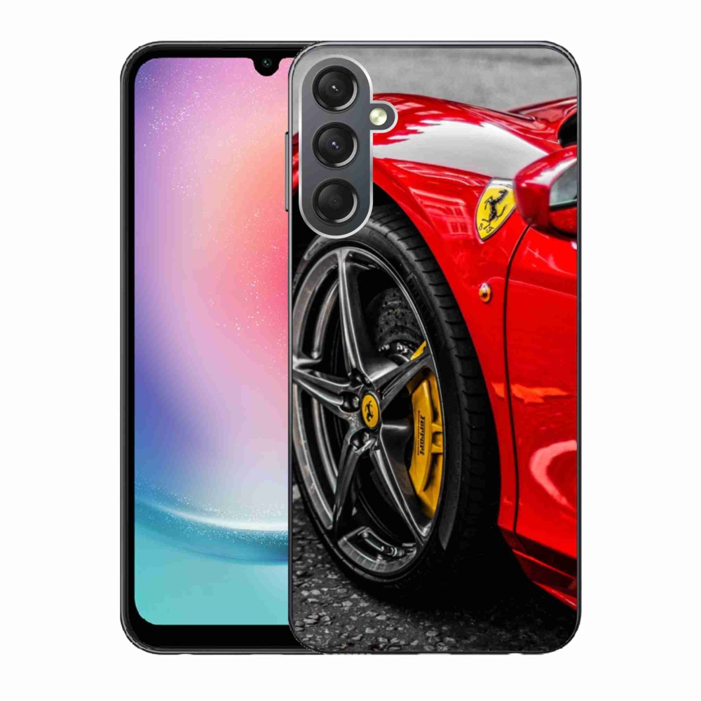 Gélový kryt mmCase na Samsung Galaxy A24 - auto 1