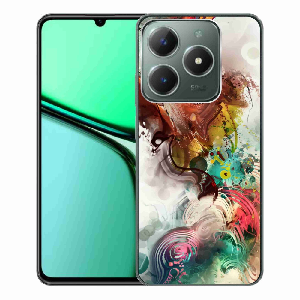 Gélový kryt mmCase na Realme C61 - abstrakt 1