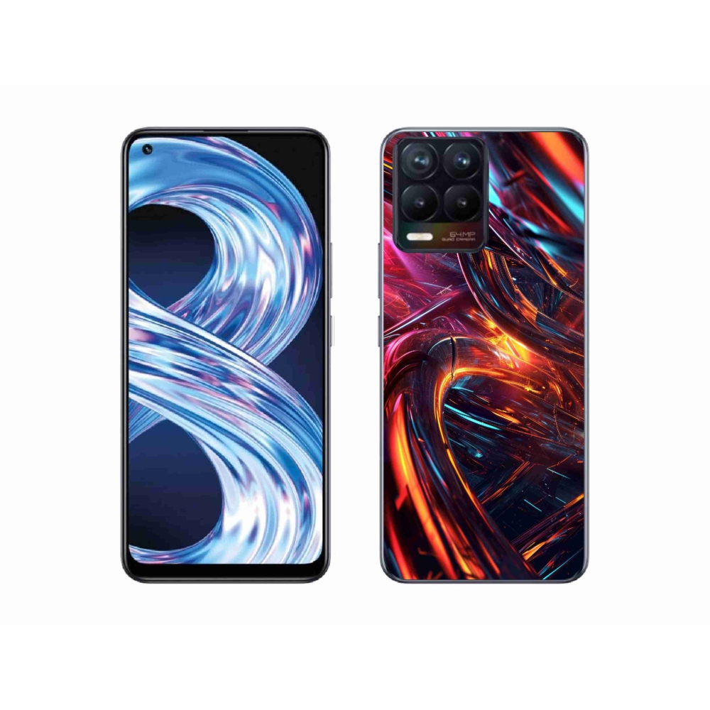 Gélový kryt mmCase na Realme 8 Pro - abstraktný motív 10