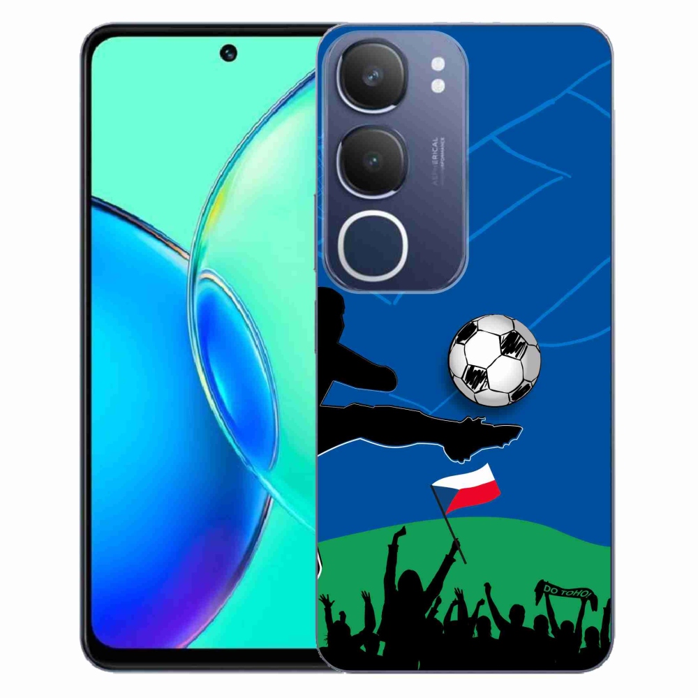 Gélový kryt mmCase na Vivo Y19s - fanúšikovia futbalu