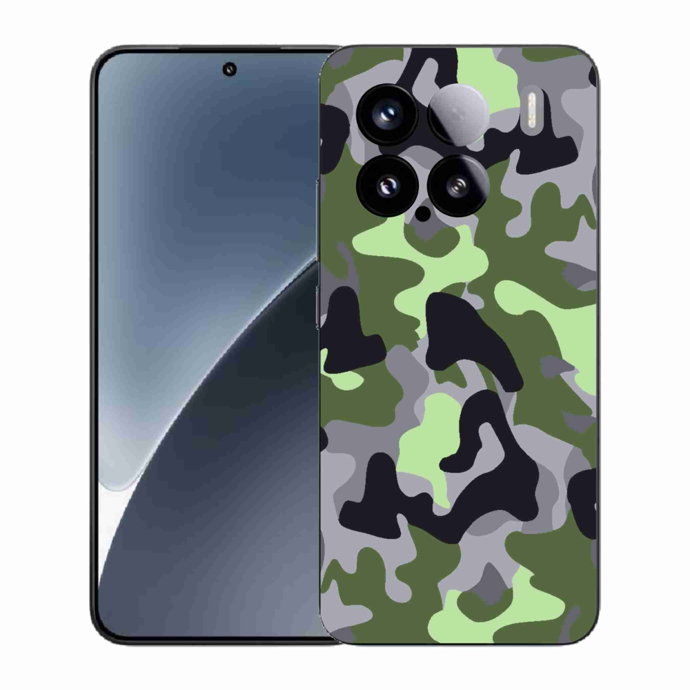 Gélový kryt mmCase na Xiaomi 15 - maskáčový vzor 7