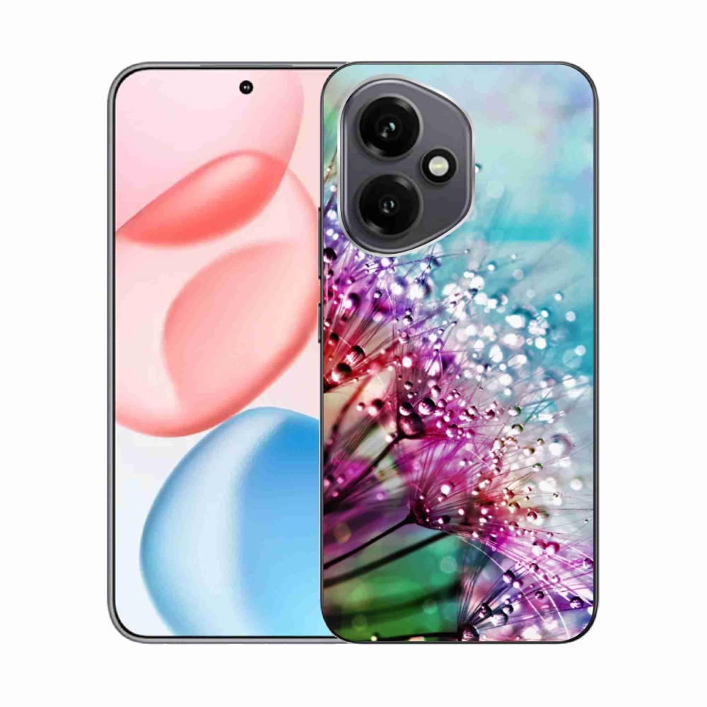 Gélový kryt mmCase na Honor 400 - farebné kvety