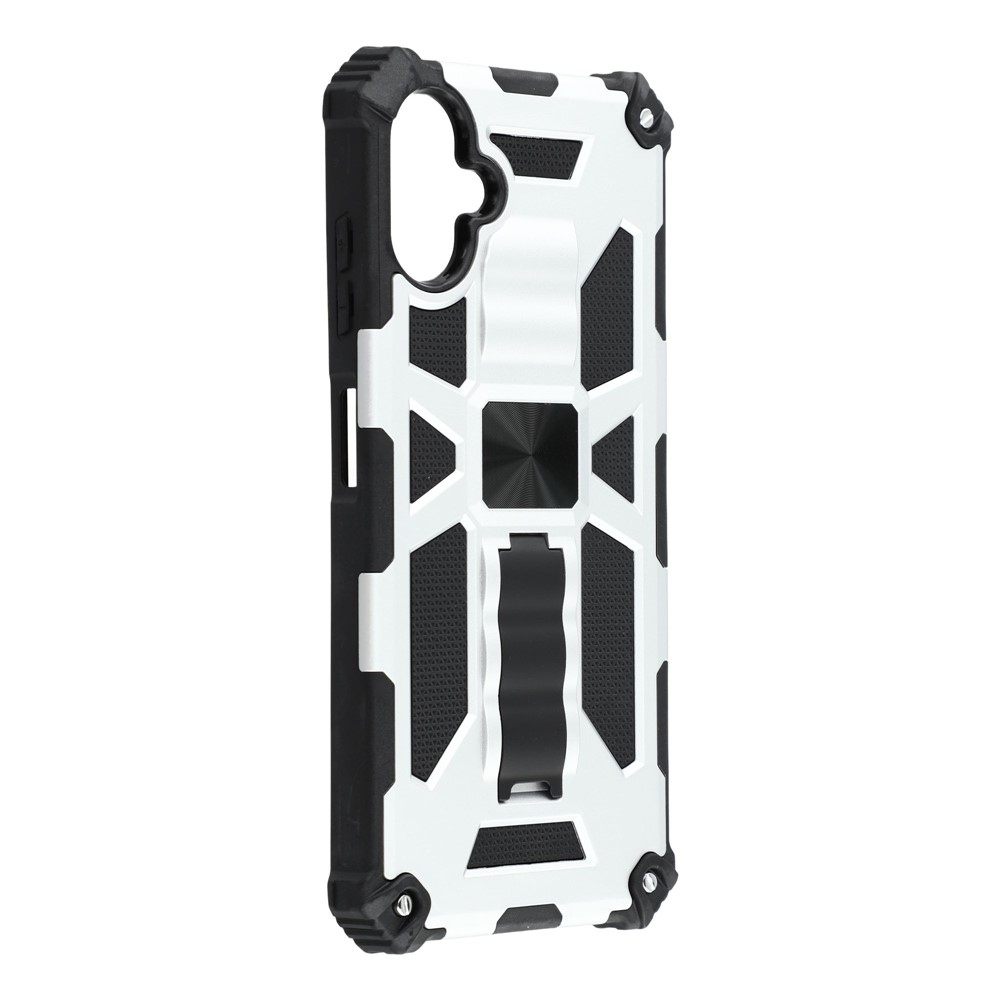 Shock odolný hybridný kryt Samsung Galaxy A07 4G - strieborný