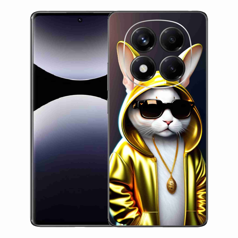 Gélový kryt mmCase na Xiaomi Redmi Note 14 Pro - mačka boss