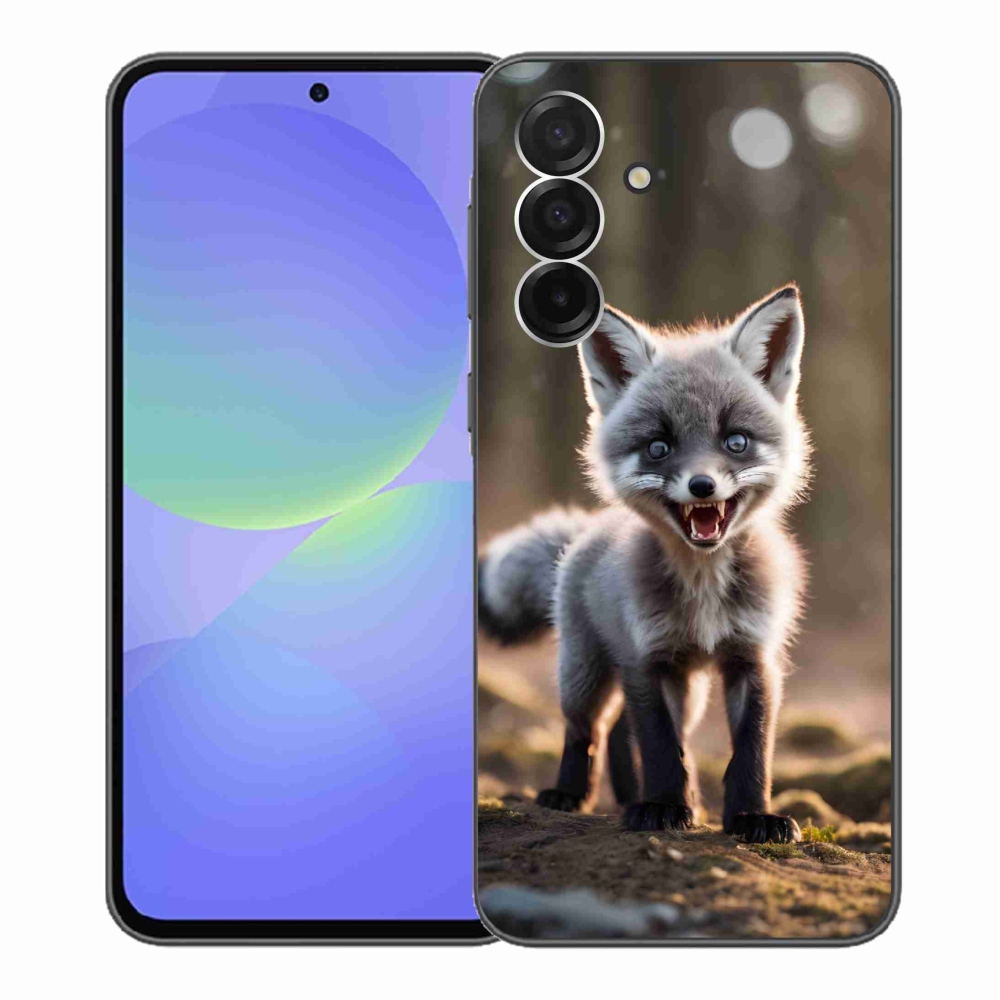 Gélový kryt mmCase na Samsung Galaxy A36 5G - rozzúrená líška