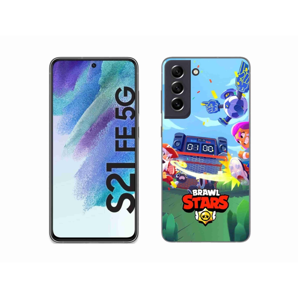 Gélový kryt mmCase na Samsung Galaxy S21 FE 5G - brawl stars 1