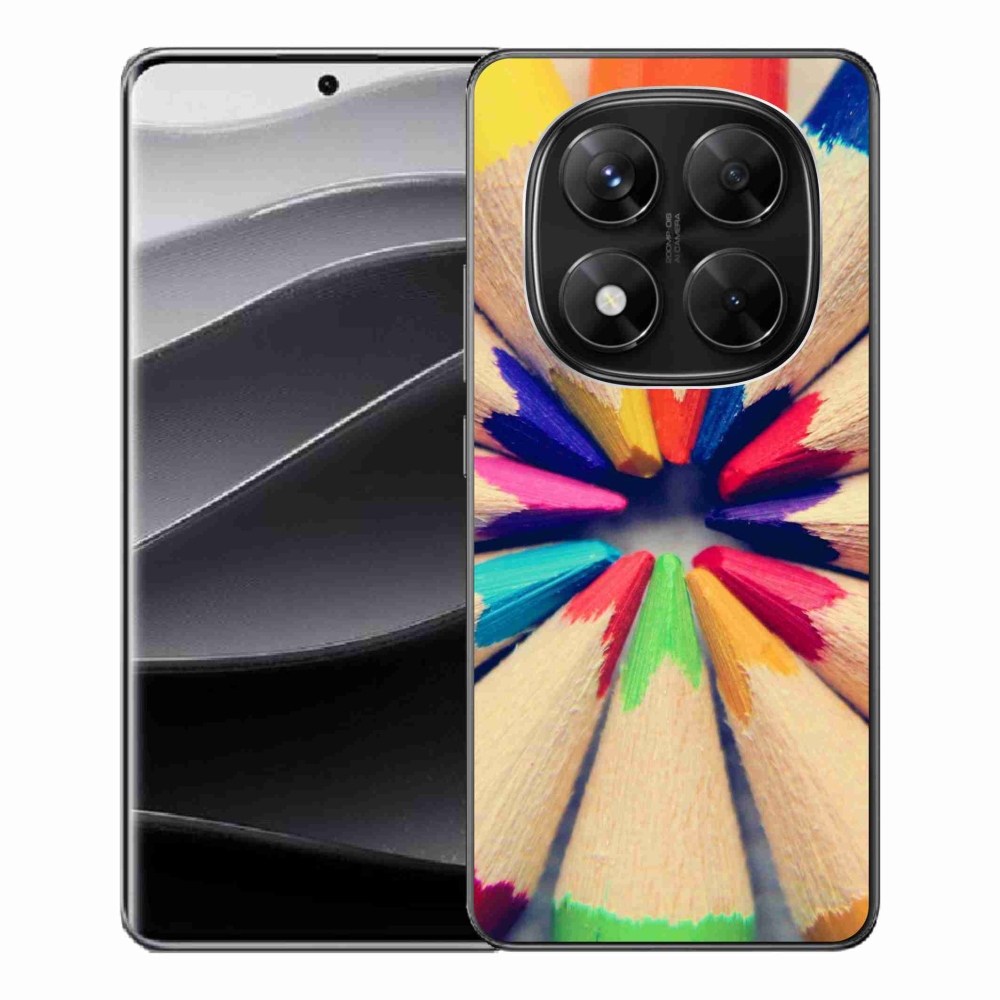 Gélový kryt mmCase na Xiaomi Redmi Note 14 Pro 5G/Poco X7 5G - pastelky
