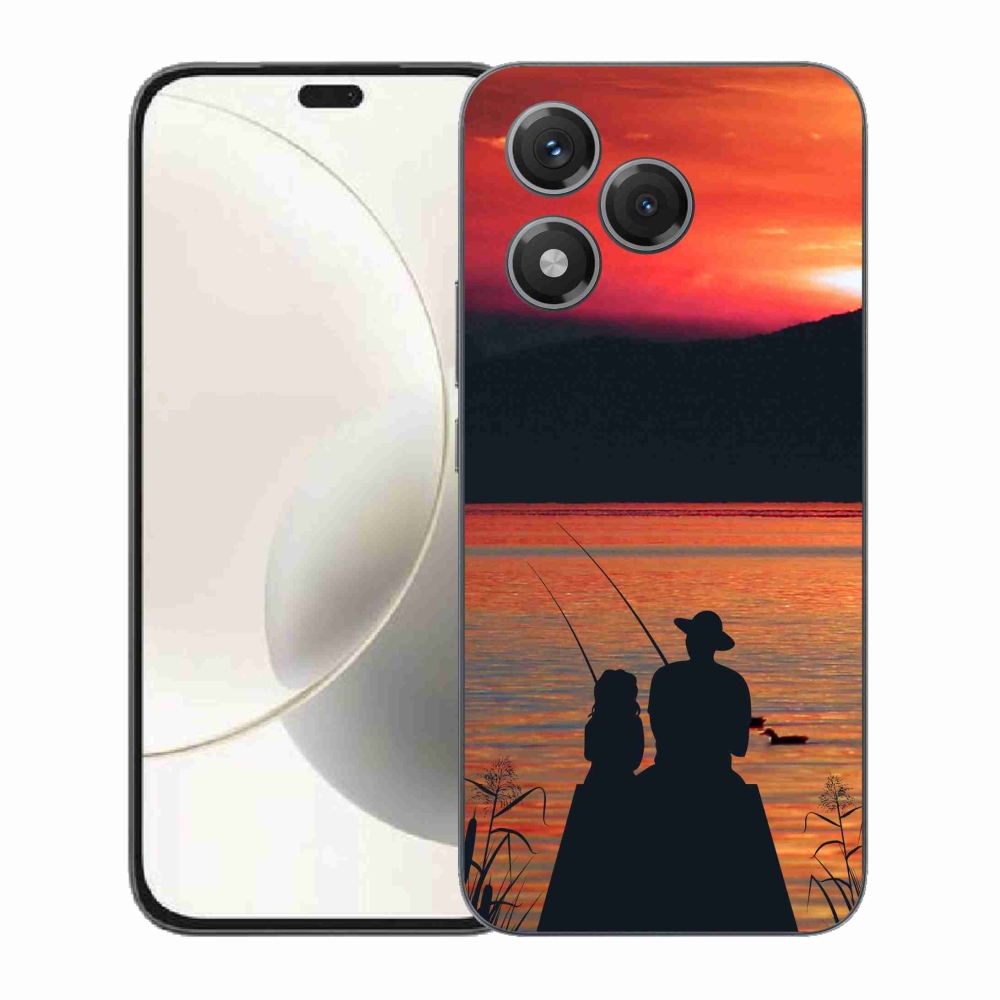 Gélový kryt mmCase na Honor 400 Lite - rybárčenie 3