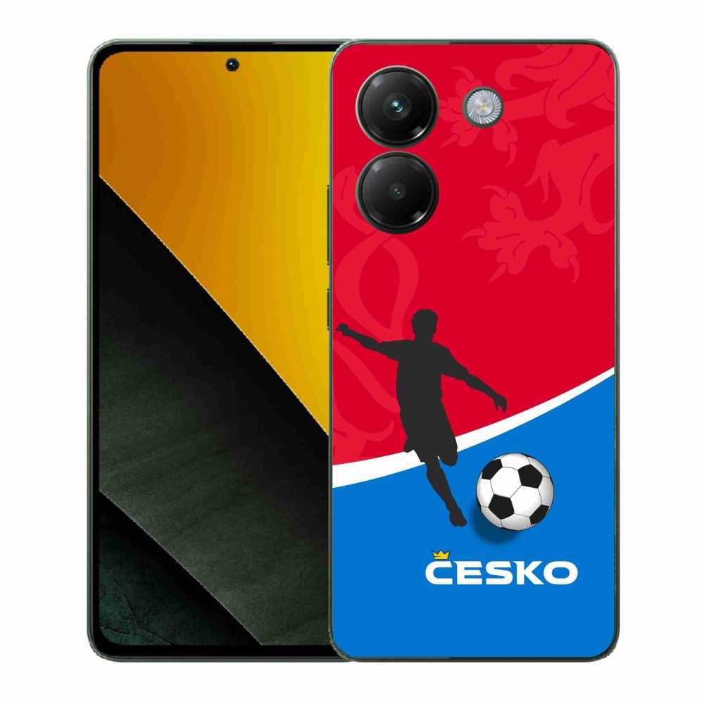 Gélový kryt mmCase na Xiaomi Poco M7 Pro 5G - futbal Česko