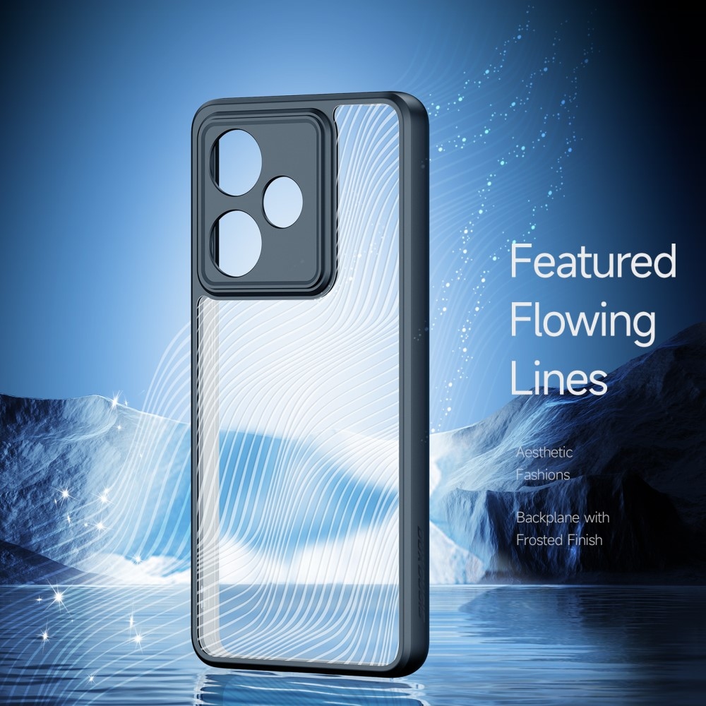 DUX Aimo gélový obal s pevným chrbtom na Realme GT 7 5G/GT 7T 5G - čierny
