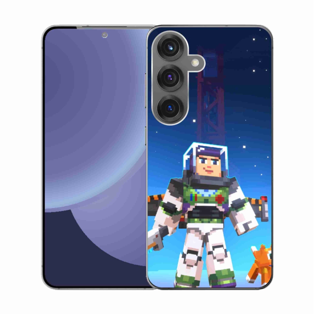 Gélový kryt mmCase na Samsung Galaxy S25 - minecraft 2