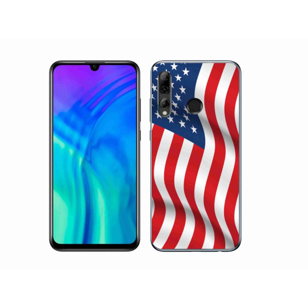 Gélový kryt mmCase na mobil Honor 20 Lite - USA vlajka