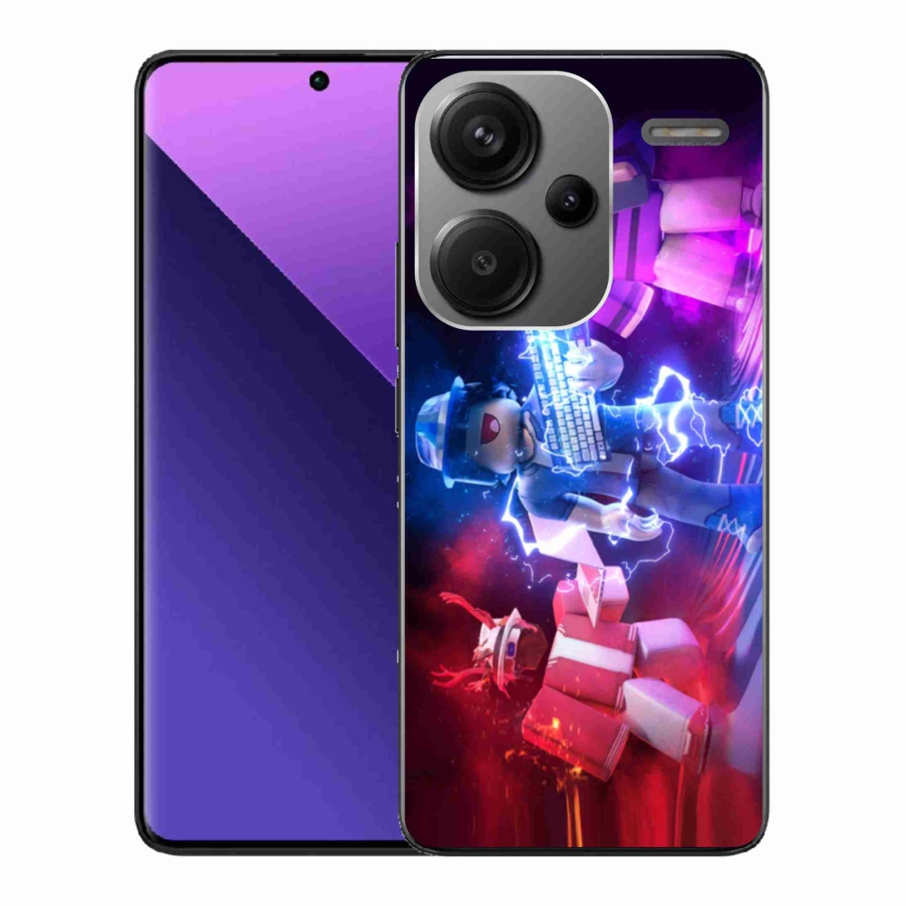 Gélový kryt mmCase na Xiaomi Redmi Note 13 Pro+ 5G - roblox