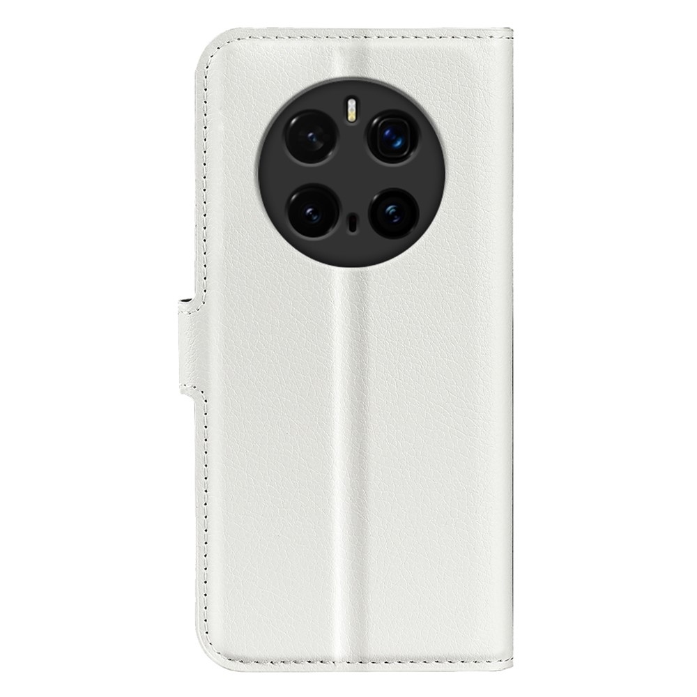 Litchi knižkové púzdro na Honor Magic 7 Pro 5G - biele