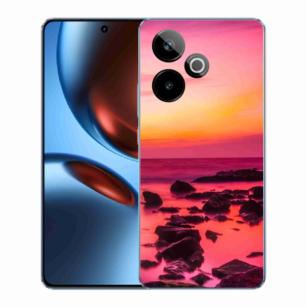 Gélový kryt mmCase na Realme GT 7 5G/GT 7T 5G - more a žiara