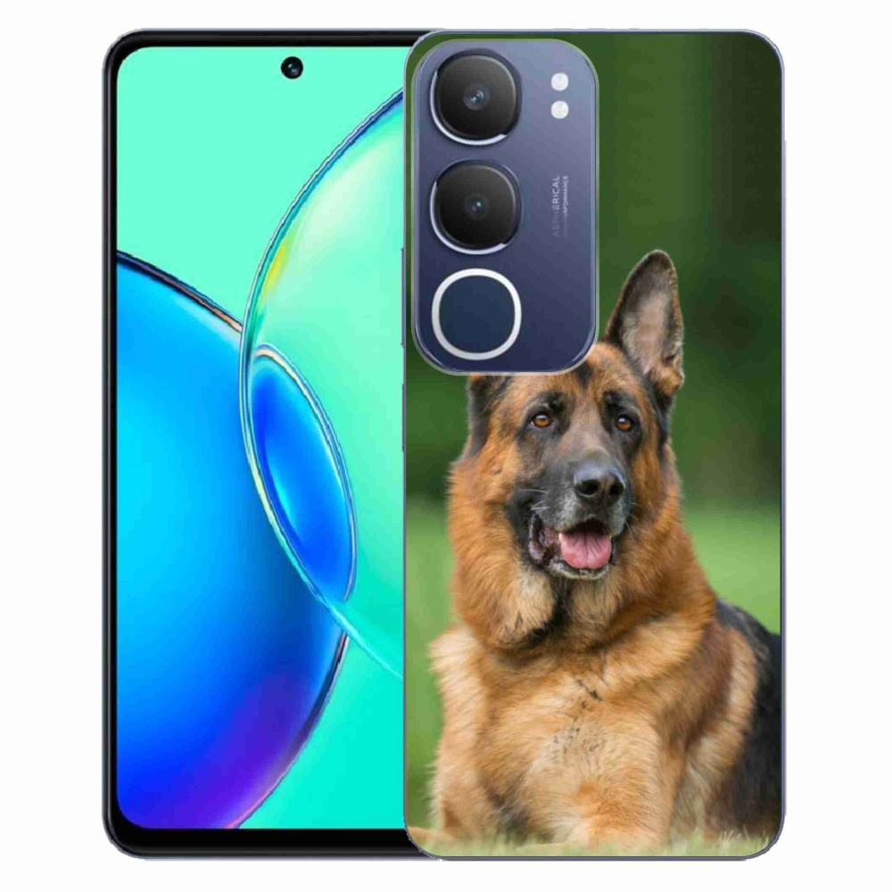 Gélový kryt mmCase na Vivo Y19s - nemecký ovčiak