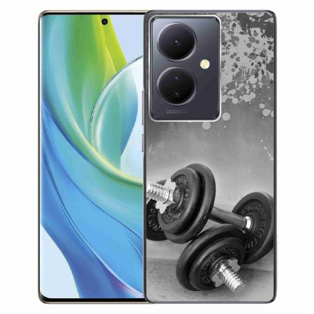 Gélový kryt mmCase na Vivo V29 Lite 5G - činky 1