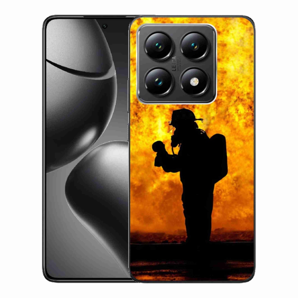 Gélový kryt mmCase na Xiaomi 14T - hasič
