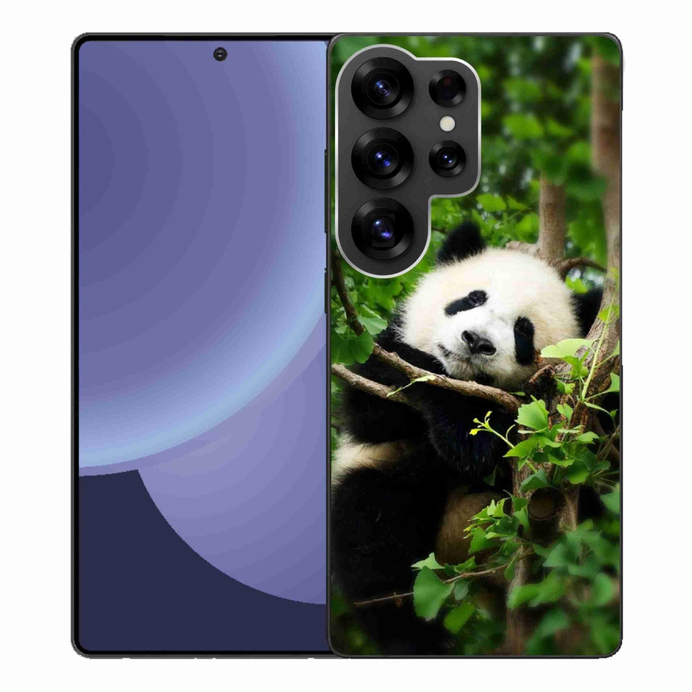 Gélový kryt mmCase na Samsung Galaxy S25 Ultra - panda