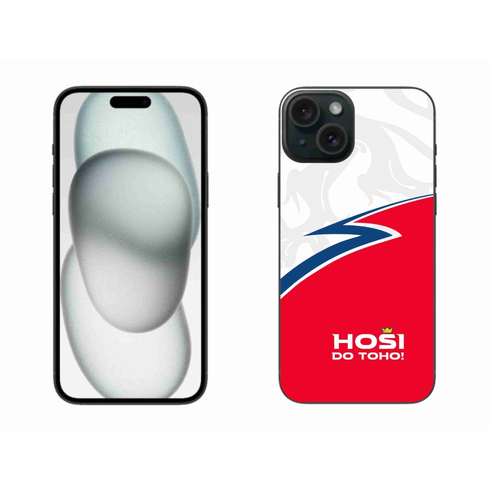 Gélový kryt mmCase na iPhone 15 Plus - chlapci do toho 1