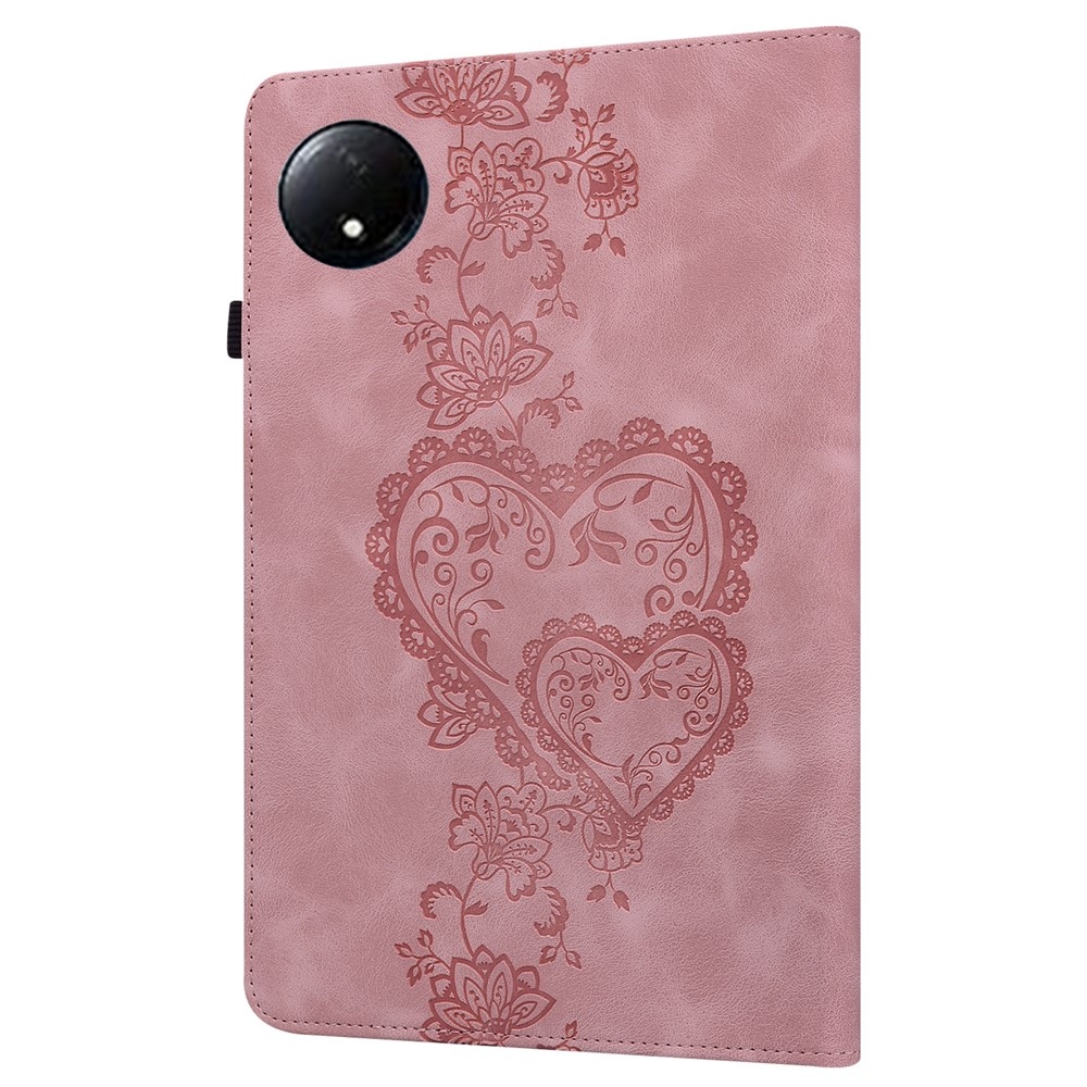 Heart zatváracie púzdro na tablet Xiaomi Redmi Pad SE 8.7 - ružové
