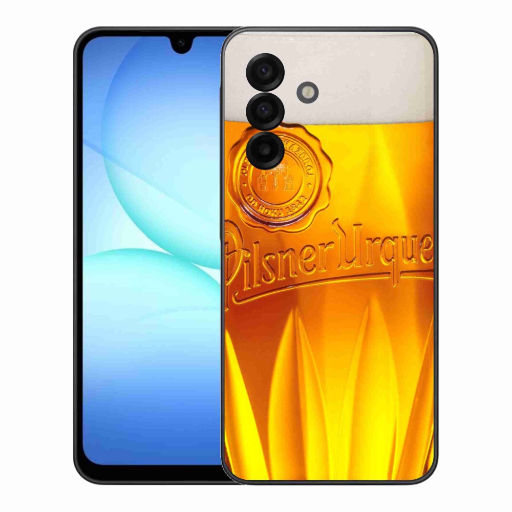 Gélový kryt mmCase na Samsung Galaxy A17 4G/5G - pivo