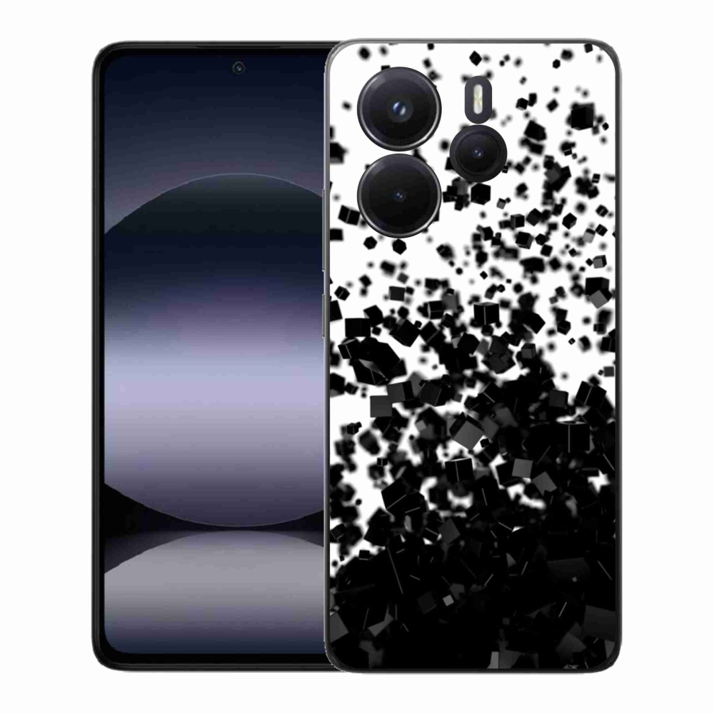 Gélový kryt mmCase na Xiaomi Redmi Note 14 - abstraktný vzor 1