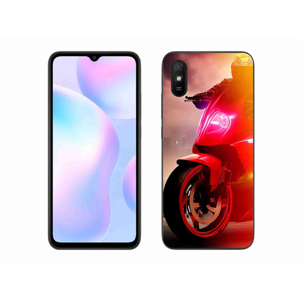 Gélový kryt mmCase na Xiaomi Redmi 9A - motorka