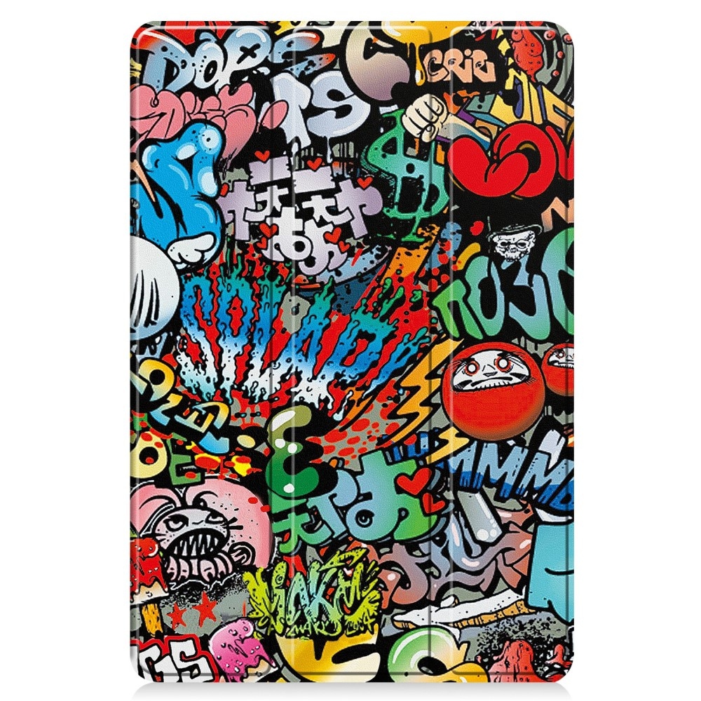 Print chytré zatváracie puzdro na Xiaomi Redmi Pad SE - graffiti