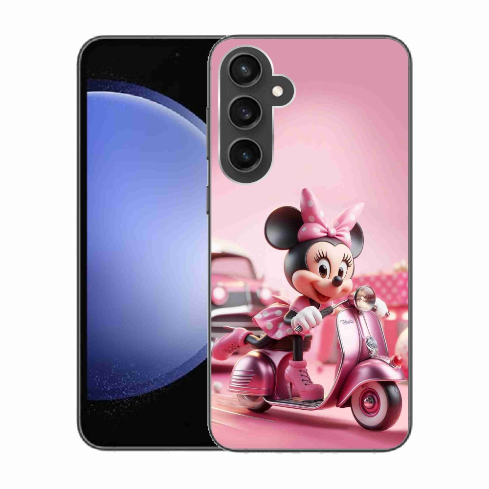 Gélový kryt mmCase na Samsung Galaxy S23 FE - minnie 1