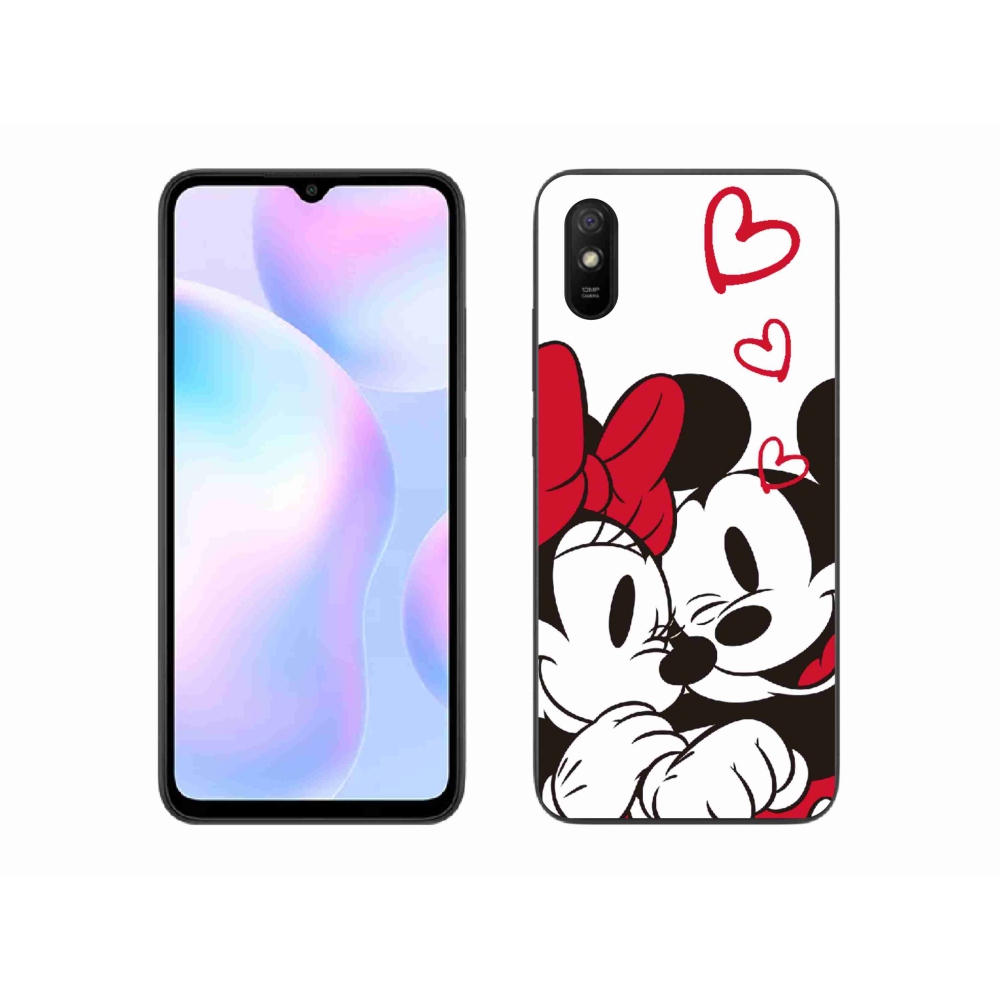 Gélový kryt mmCase na Xiaomi Redmi 9AT - minnie a mickey