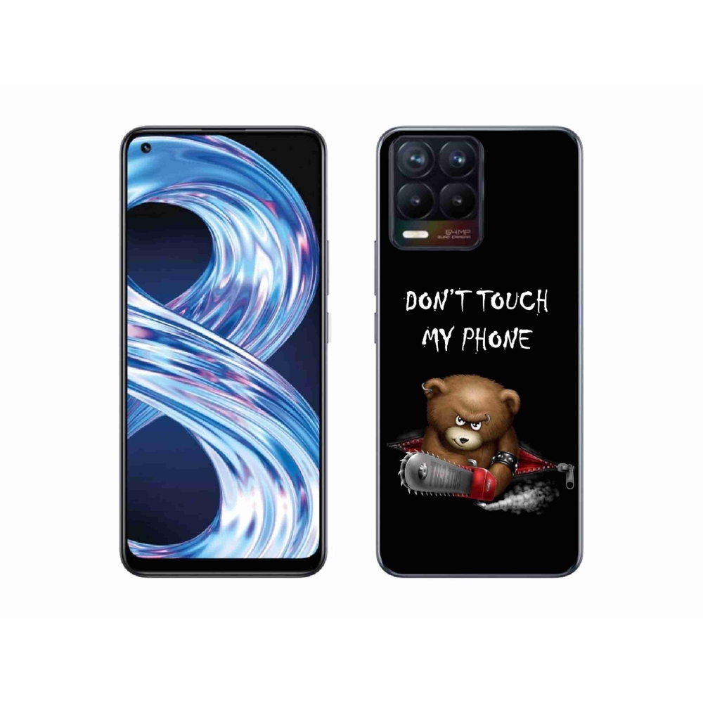 Gélový kryt mmCase na Realme 8 Pro - nesiahaj na telefón