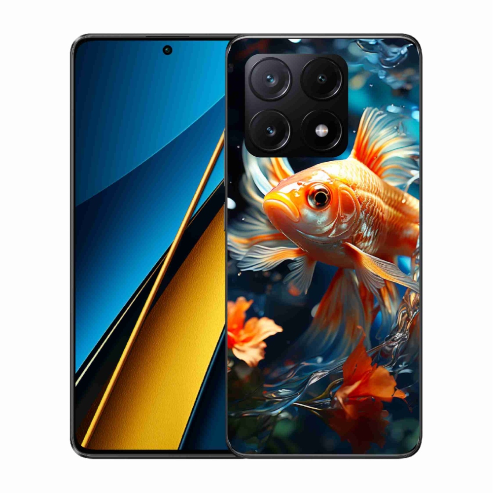 Gélový kryt mmCase na Xiaomi Poco X6 Pro 5G - rybka