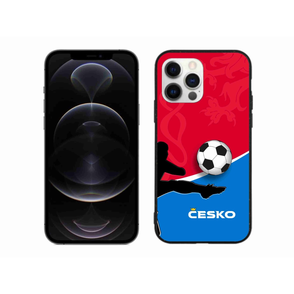 Gélový kryt mmCase na iPhone 12 Pro Max - futbal Česko 2