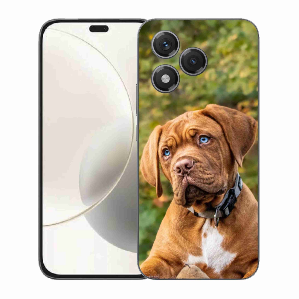 Gélový kryt mmCase na Honor 400 Lite - šteňa