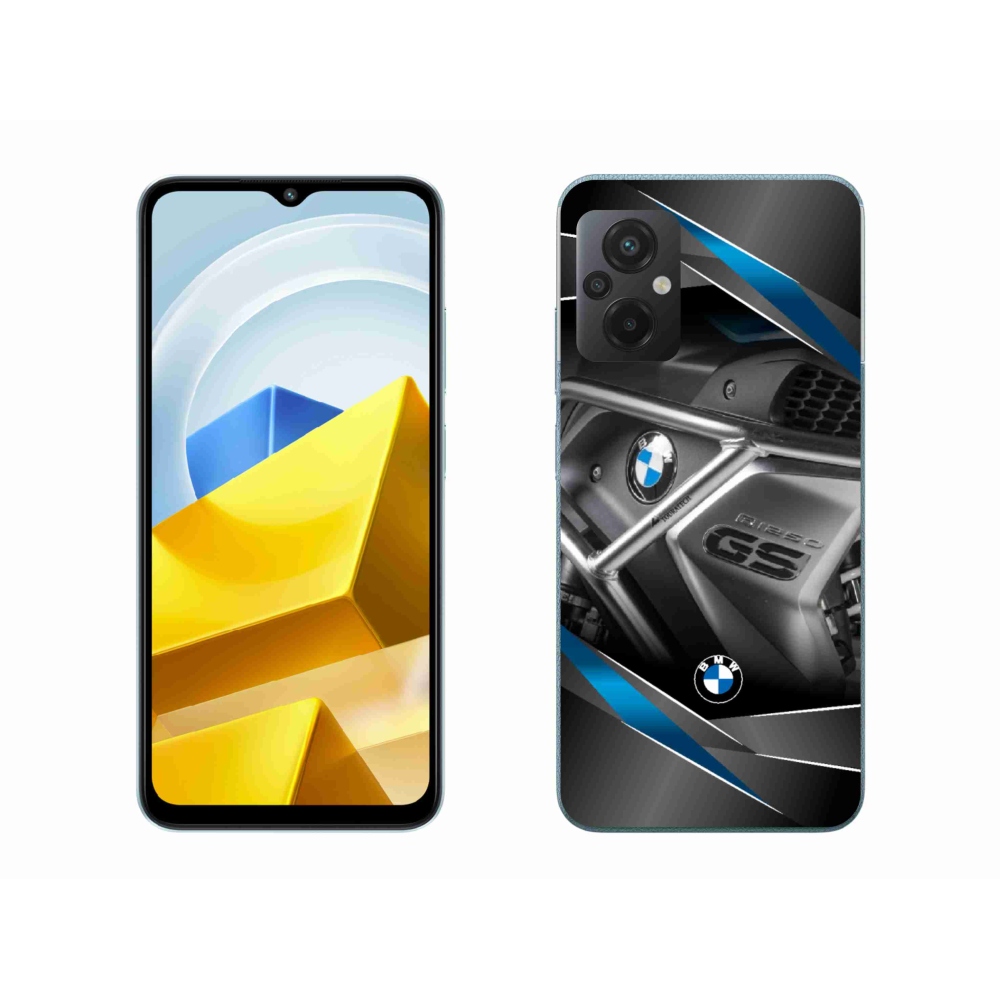 Gélový kryt mmCase na Xiaomi Poco M5 4G - motorka bmw