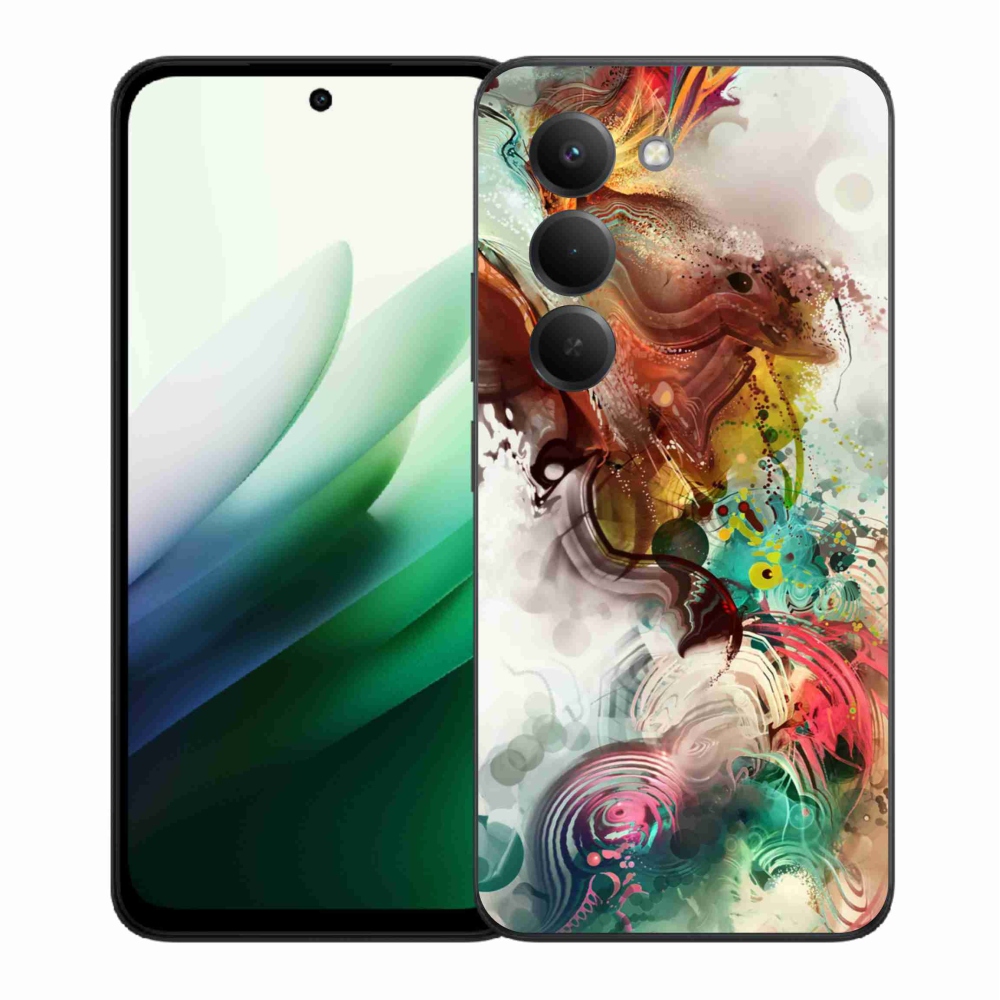 Gélový kryt mmCase na Xiaomi Redmi 15 5G (169mm) - abstrakt 1