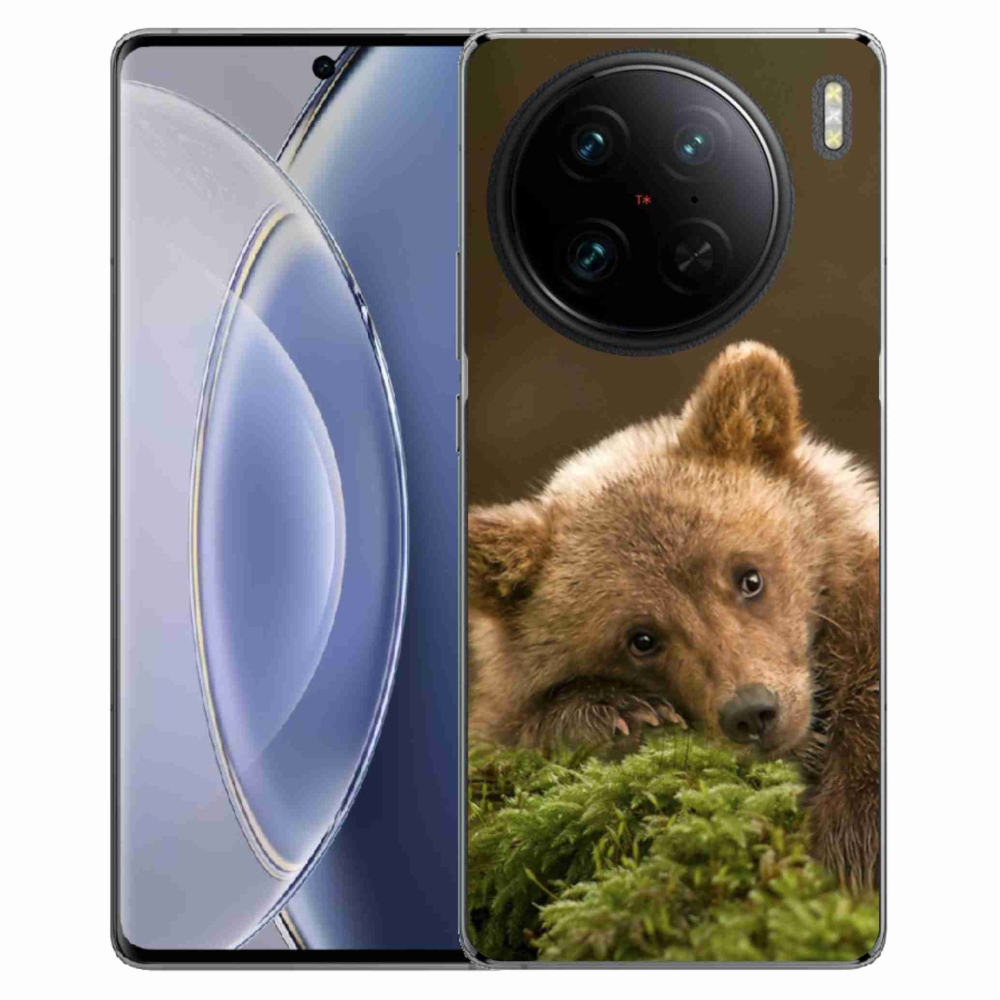 Gélový kryt mmCase na Vivo X90 Pro - medveď