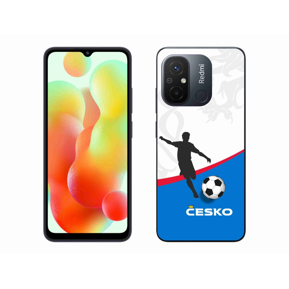 Gélový kryt mmCase na Xiaomi Redmi 12C - futbal Česko 1