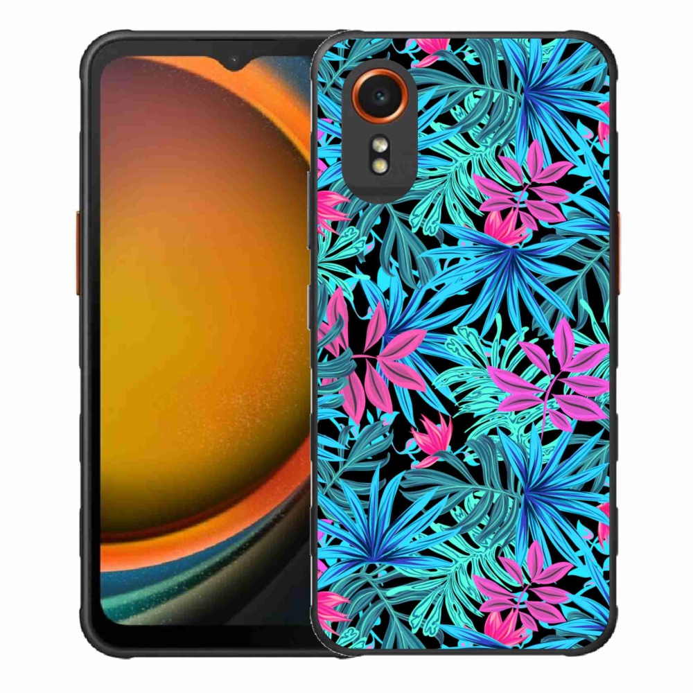 Gélový kryt mmCase na Samsung Galaxy Xcover 7 - kvety 3