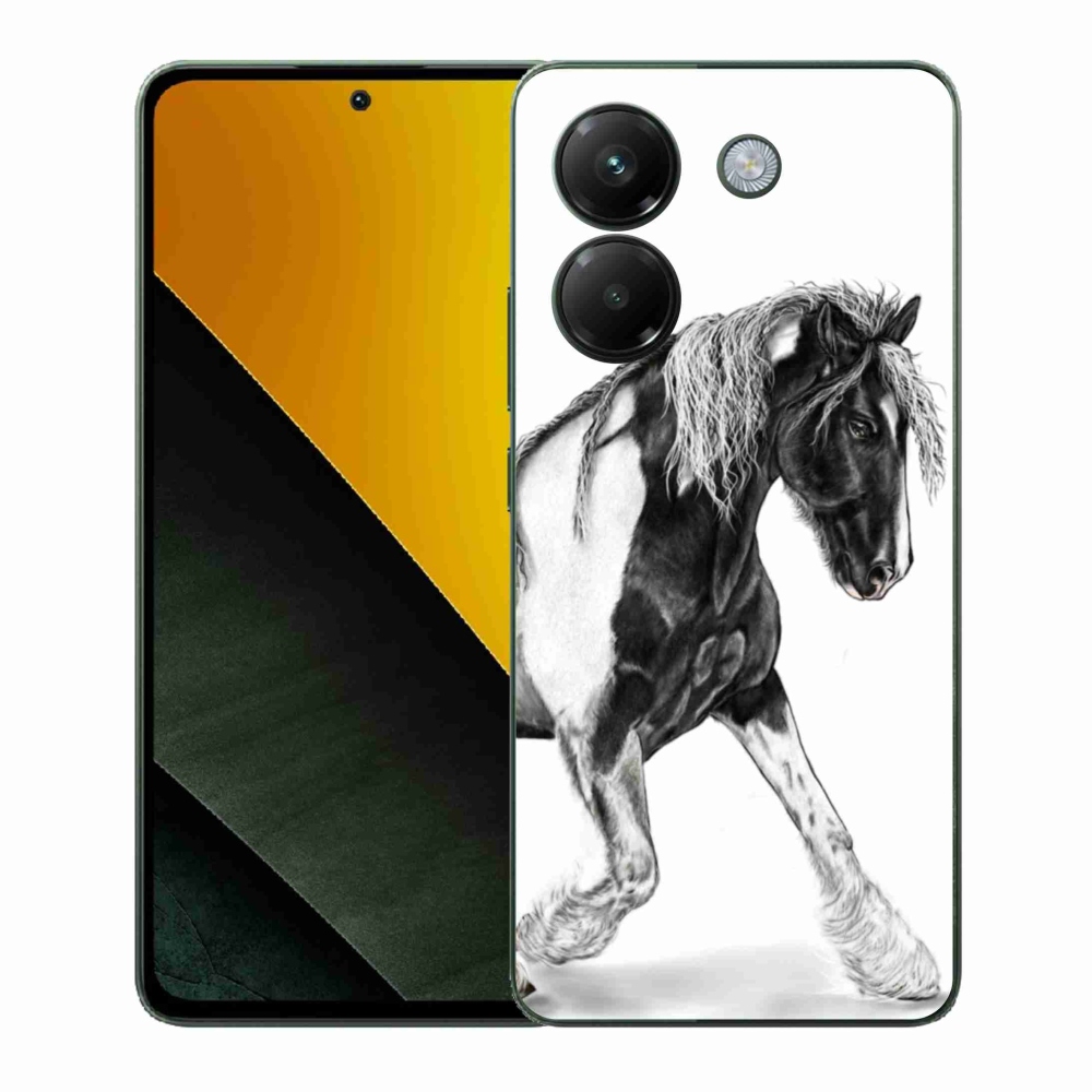Gélový kryt mmCase na Xiaomi Poco M7 Pro 5G - kôň