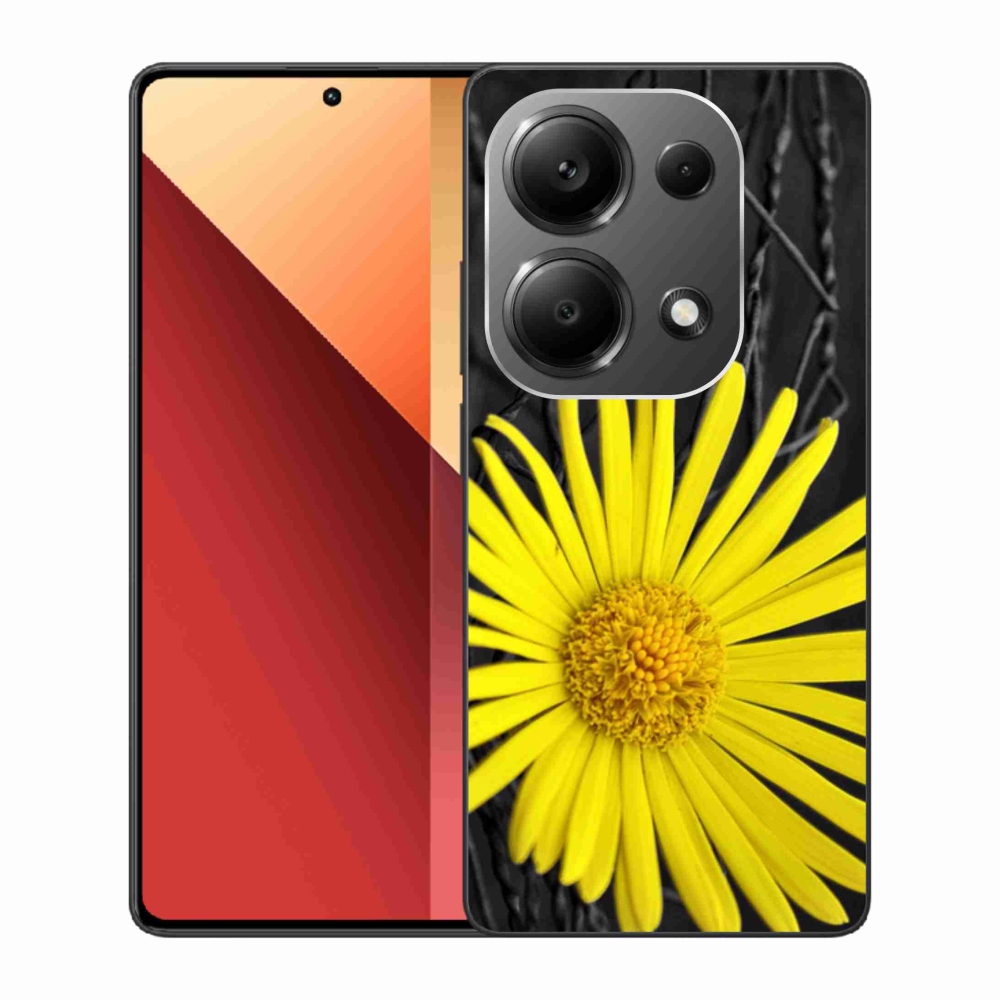 Gélový kryt mmCase na Xiaomi Redmi Note 13 Pro 4G/Poco M6 Pro - žltý kvet